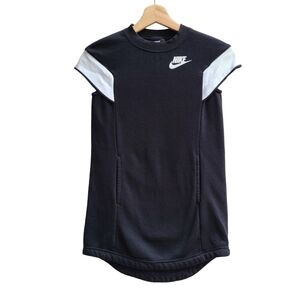 Nike Sweatshirt Dress with Kangaroo Pocket - Size Small Kids Athletic Dress